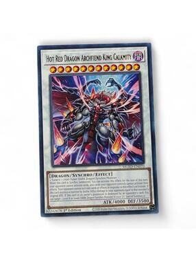 Hot Red Dragon Archfiend King Calamity 1st Edition Rare Maximum Gold: El Dorado